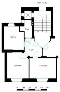 Foto - Etagenwohnung in Nordhausen zur Miete