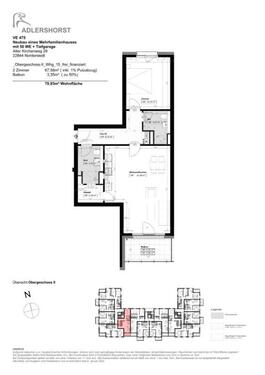 Foto - Etagenwohnung in Norderstedt zur Miete