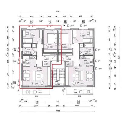Foto - Etagenwohnung in Erfurt zur Miete