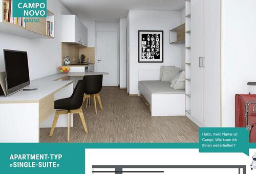 Foto - Untermiete im Studentenwohnheim ab sofort bis 29.3.