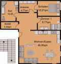 Foto - 3 Zimmer Etagenwohnung zur Miete in Reimlingen