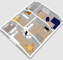 Modernisierte 95m² Dachgeschosswohnung Köllerbach Riegelsberg - Püttlingen