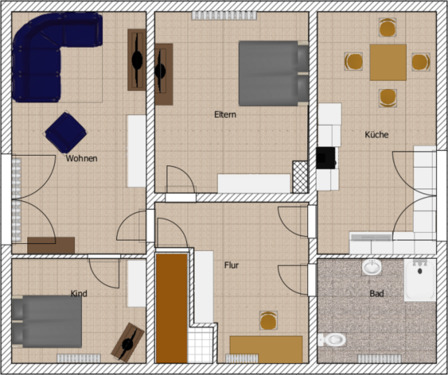 Foto - Etagenwohnung in Püttlingen