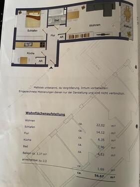 Foto - Renovierte 2-Zimmer-ETW in ruhiger, gepflegter Wohnanlage
