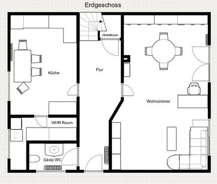 Foto - 6 Zimmer Doppelhaushälfte zum Kaufen in Lengerich