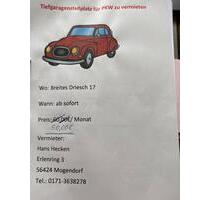 Tiefgaragenstellplatz Limburg - 50,00&nbsp;EUR Miete, in Mogendorf (PLZ: 56424)