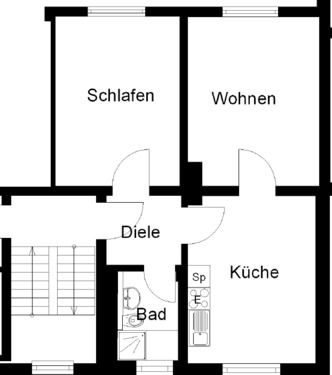 Foto - Etagenwohnung zur Miete in Herne