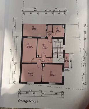 Foto - Renovierte 3-Zimmer-Altbauwohnung im 1.OG mit Balkon