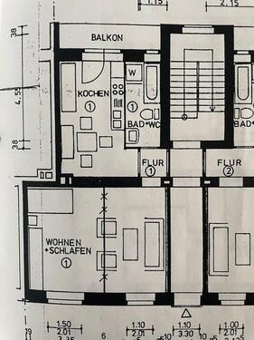 Foto - 2,5‑Zimmer‑Wohnung im EG mit Balkon-sofort bezugsfrei