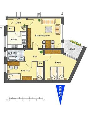 Foto - 3 Zimmer Etagenwohnung zur Miete in Arnsberg