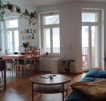 Hi! Zimmer in 2er WG Wohnküche Balkon Katzi FuBoHeizung - Leipzig Altwest