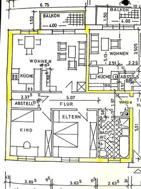 Foto - 3-Zimmer Wohnung in Lüdinghausen mit Balkon