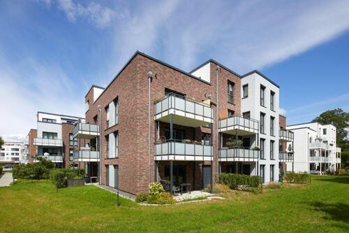 Foto - Große Dachterrasse mit Blick ins Grüne
