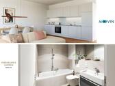Foto - Moderne 3-Zimmer-Wohnung mit EBK und ZWEI BALKONEN im Neubauquartier 'Ferdinand's Garden'
