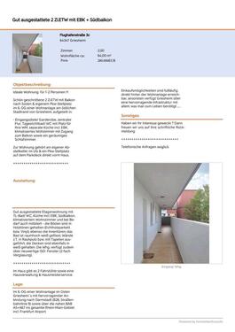 Foto - 2 Zimmer Wohnung Griesheim-Darmstadt