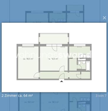Foto - Wohnungsswap - 2 Zimmer, 64 m² - Rosenfelder Ring, Lichtenberg, Berlin