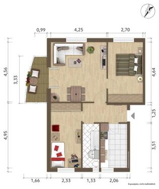 Foto - Etagenwohnung zur Miete in Hoyerswerda