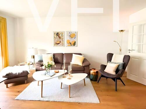 Foto - Möblierte 3-Zi.-Wohnung & Isarnähe (6-36 Monate)