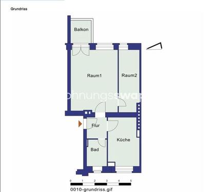 Foto - Wohnungsswap - 2 Zimmer, 46 m² - Glaßbrennerstraße, Pankow, Berlin