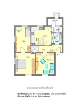 Foto - 3 Zimmer Erdgeschoßwohnung zur Miete in Minden