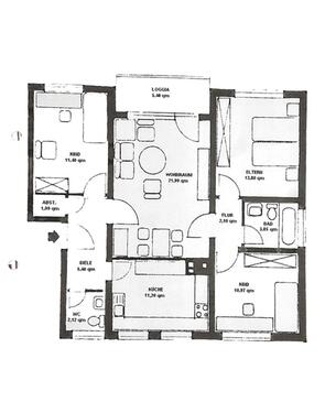 Foto - 4-Zimmer-Eigentumswohnung mit Garage 