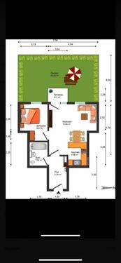 Foto - Gartenwohnung - 375.000,00&nbsp;EUR Kaufpreis, ca.&nbsp; 48,00&nbsp;m&sup2;