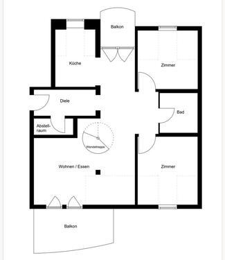 Foto - 4 Zimmer Maisonettenwohnung zum Kaufen in Gießen