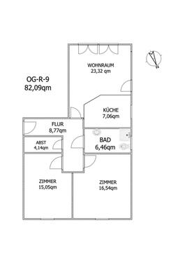 Foto - Etagenwohnung zur Miete in Hamburg