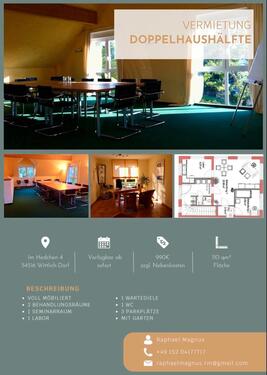 Foto - Vermietung Doppelhaushälfte (ehemalige Praxis)