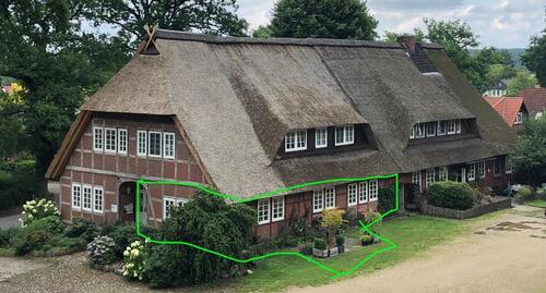 Foto - EG - 3-Zi Wohnung im Reetdach & Fachwerk Haus