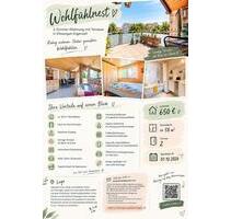 Wohlfühlnest - 2-Zimmer-Wohnung mit Terrasse(Ellwangen-Eigenzell) - Ellwangen (Jagst)