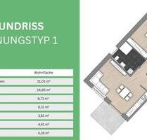 Exklusive Neubauwohnung mit Terrasse und Garten - Schmidgaden