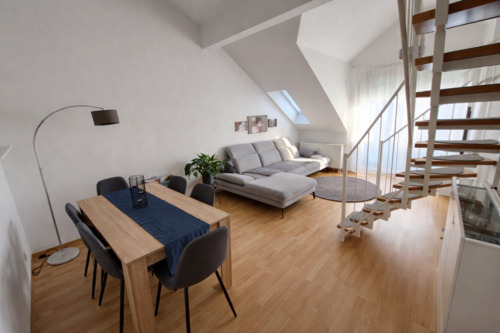 Foto - Stilvolle 3-Zimmer-Maisonette-Wohnung mit Balkon und Stellplatz