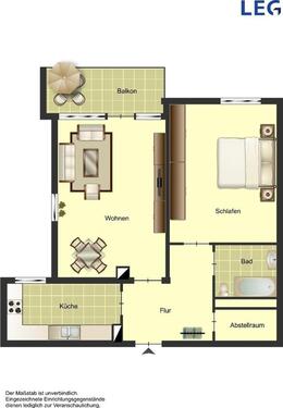 Foto - 2 Zimmer Etagenwohnung in Monheim am Rhein