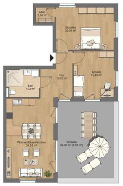 Foto - Exklusive 3-Zimmer-Wohnung zu vermieten