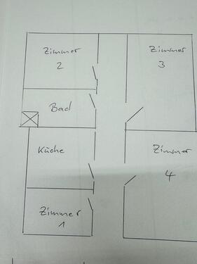 Foto - 4 Zimmer Dachgeschoßwohnung zur Miete in Thale