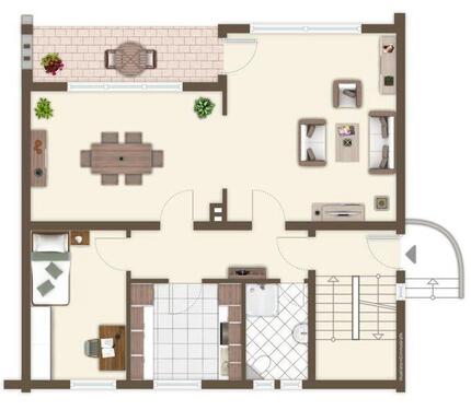 Foto - Helle 75m² - Erdgeschosswohnung mit Terrasse in Arnsberg