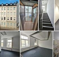 Große Büroetage in einem sanierten Geschäftshaus - 10 Räume, Teeküche, Lift, Keller, Innenhof u.v.m. - Halle (Saale) Damaschkestraße