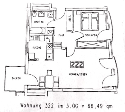 Foto - Etagenwohnung zur Miete in Eisenach
