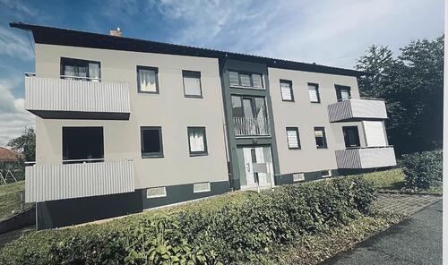 Foto - 3 Zi. Wohnung in Großheirath,Balkon+Garten+Einbauküche-Erdgeschoß