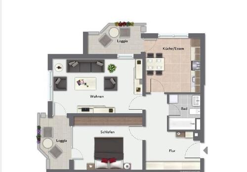 Foto - 2 Zimmer Etagenwohnung zum Kaufen in Trier