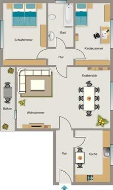 Foto - Etagenwohnung zur Miete in Marl