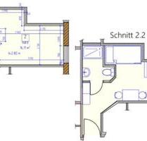Möbliertes Studio-Apartment zur vorübergehenden Miete (3 Monate) - Freiberg am Neckar