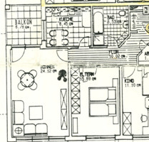 3-Zimmerwohnung im ruhigen Wohngebiet (561-05) - Korbach
