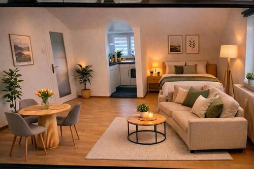 Foto - 1 Zimmer Dachgeschoßwohnung in Freiburg im Breisgau