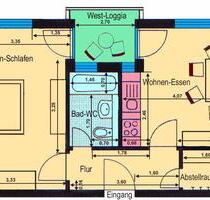 2 Zi-Whng in Pasing - 1.300,00&nbsp;EUR Kaltmiete, ca.&nbsp; 55,00&nbsp;m&sup2; in München (PLZ: 80937) Am Hart
