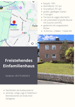 Foto - Einfamilienhaus zum Kaufen in Paderborn