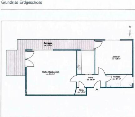 Foto - 2.5 Zimmer Hochparterre zum Kaufen in Hamburg