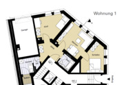 Foto - Sinfonie der Großstadt - Vermietete 3-Zimmer-Wohnung als Kapitalanlage zu verkaufen! ( WE 1 )