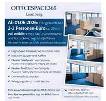 freies Büro ab dem 01.06. für 2-3 Personen - Leonberg